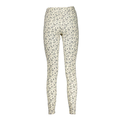 Fila White Cotton Women's Legging