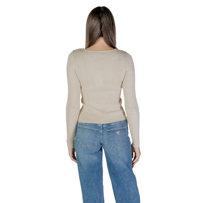 Felpa in viscosa beige Vila Clothes