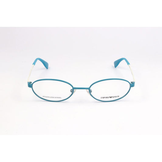 Occhiali da vista Emporio Armani in acciaio inossidabile blu (montatura)