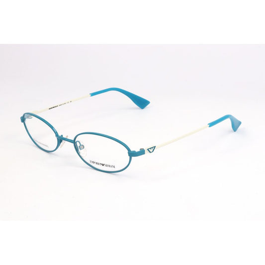 Occhiali da vista Emporio Armani in acciaio inossidabile blu (montatura)