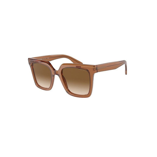 Occhiali da sole in acetato marrone Giorgio Armani