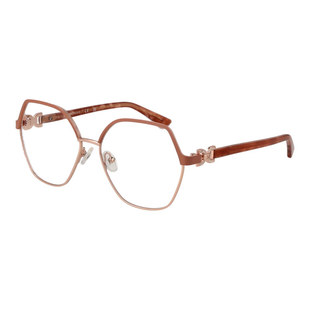 Occhiali da vista in metallo oro rosa Marciano by Guess (montatura)