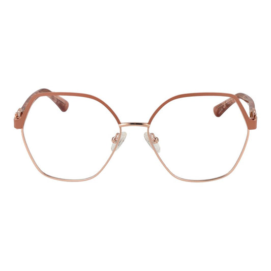 Occhiali da vista in metallo oro rosa Marciano by Guess (montatura)