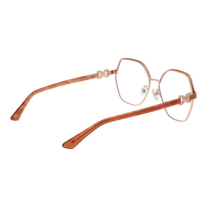 Occhiali da vista in metallo oro rosa Marciano by Guess (montatura)