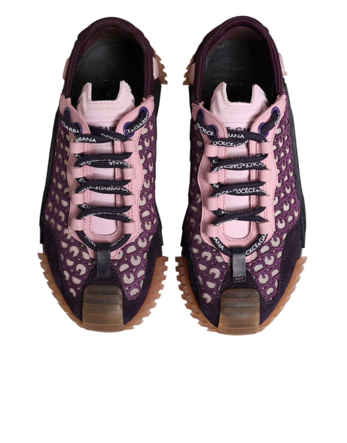 Dolce & Gabbana Multicolor Logo Low Top Sneakers NS1