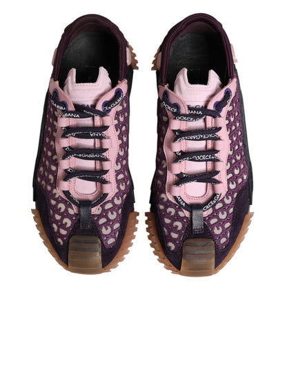 Dolce & Gabbana Multicolor Logo Low Top Sneakers NS1