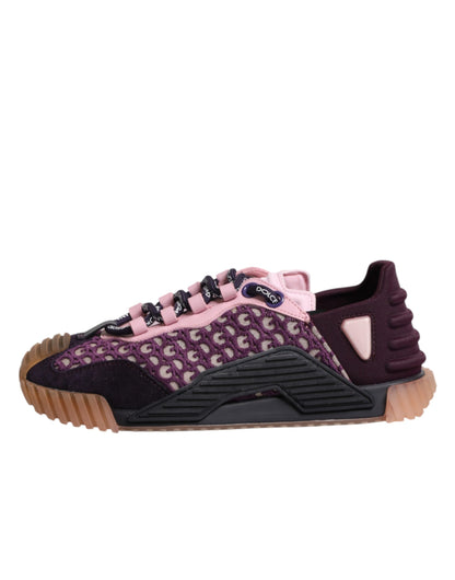 Dolce & Gabbana Multicolor Logo Low Top Sneakers NS1