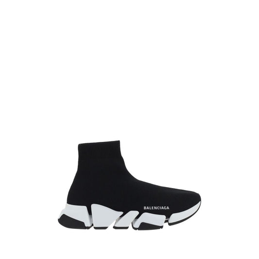 Sneakers sportive Balenciaga in poliestere nero