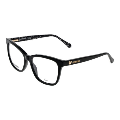 Occhiali da vista Love Moschino in acetato nero (montatura)