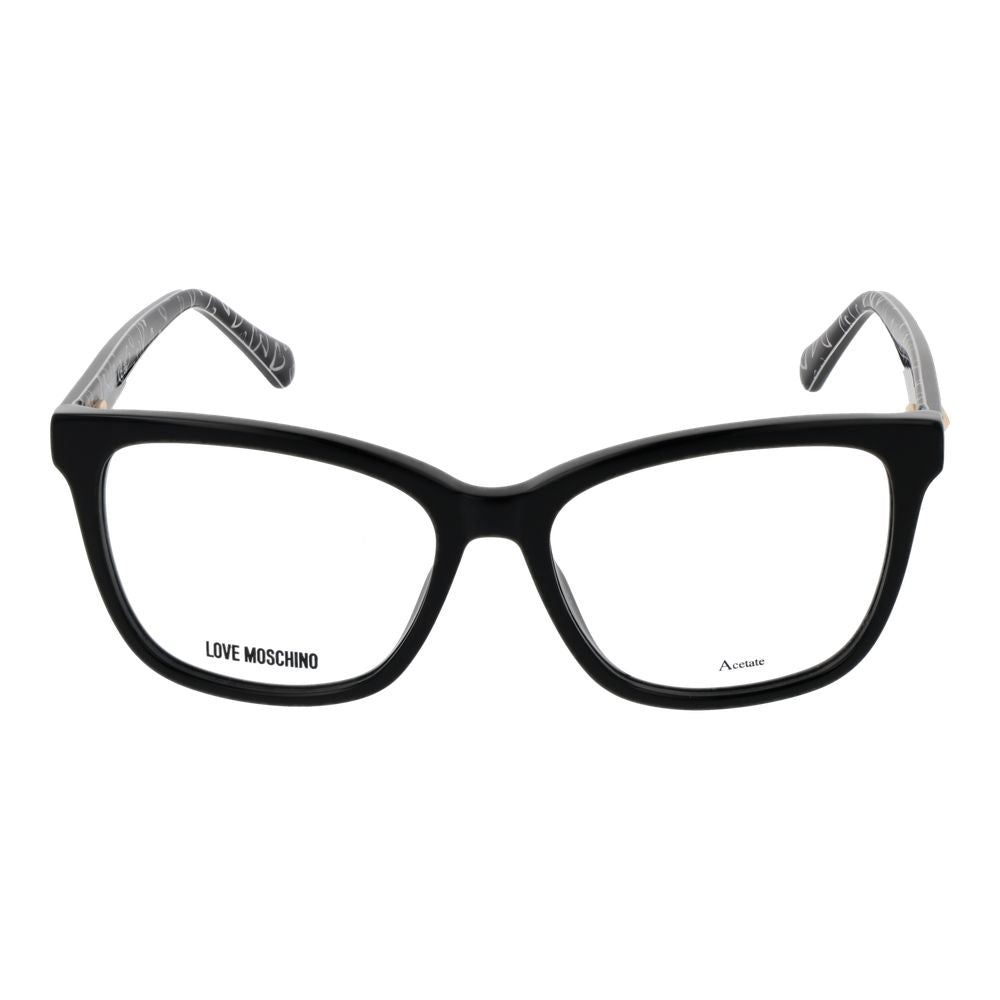 Occhiali da vista Love Moschino in acetato nero (montatura)