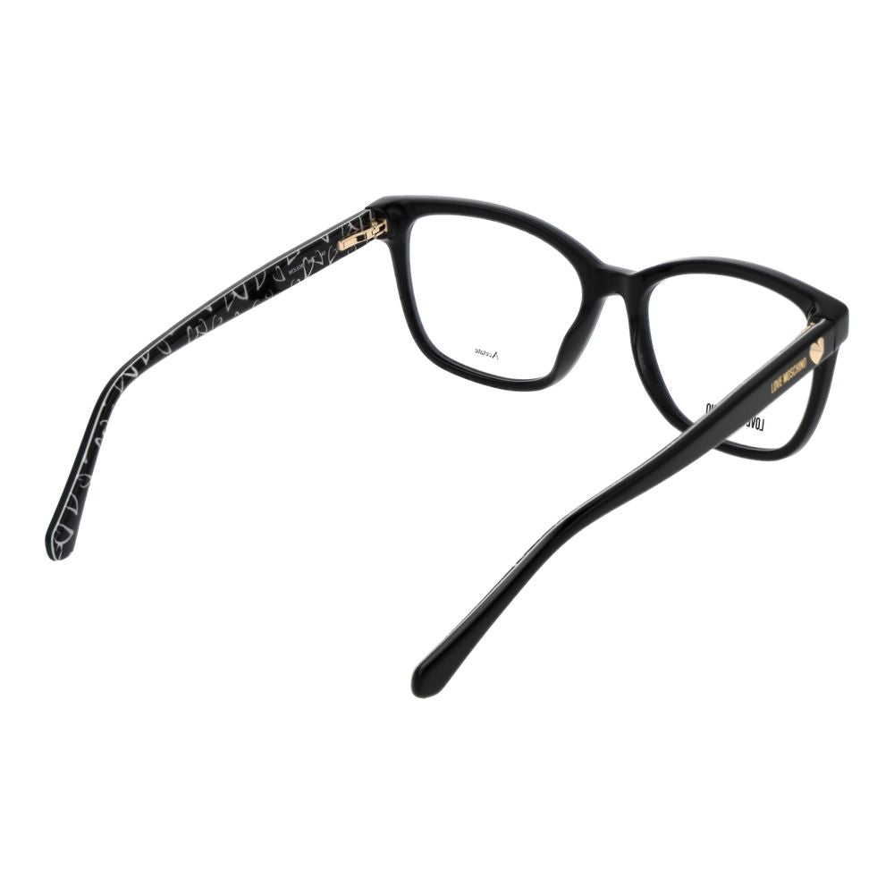 Occhiali da vista Love Moschino in acetato nero (montatura)