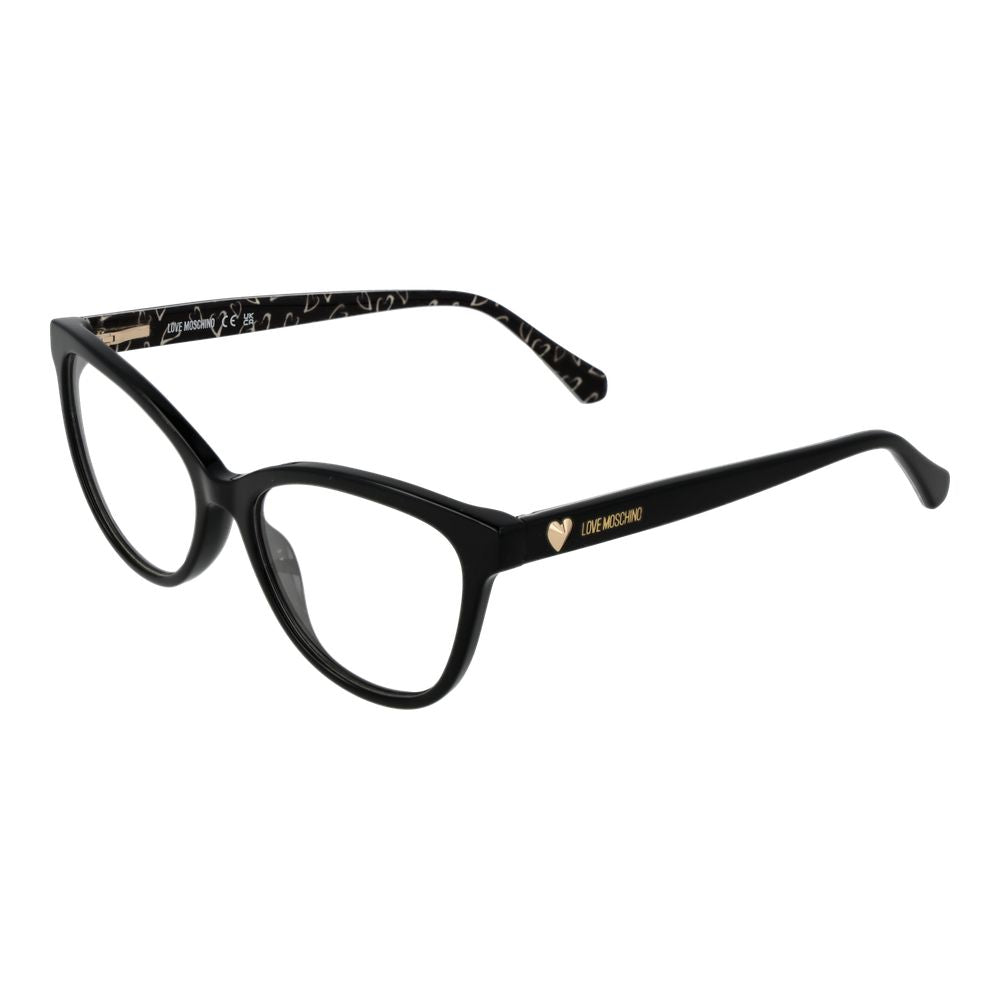 Occhiali da vista Love Moschino in acetato nero (montatura)