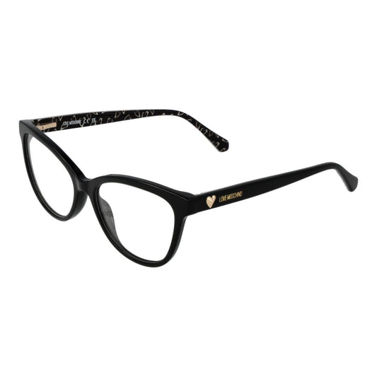 Occhiali da vista Love Moschino in acetato nero (montatura)