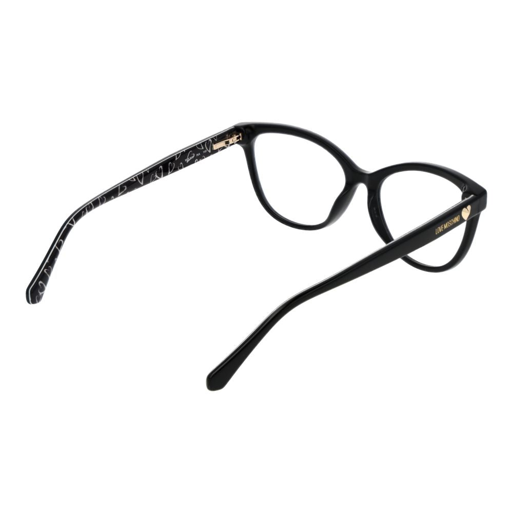 Occhiali da vista Love Moschino in acetato nero (montatura)