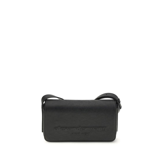 Borsa a tracolla Bos Taurus in pelle di vitello nera di Alexander Wang