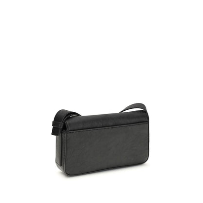 Borsa a tracolla Bos Taurus in pelle di vitello nera di Alexander Wang