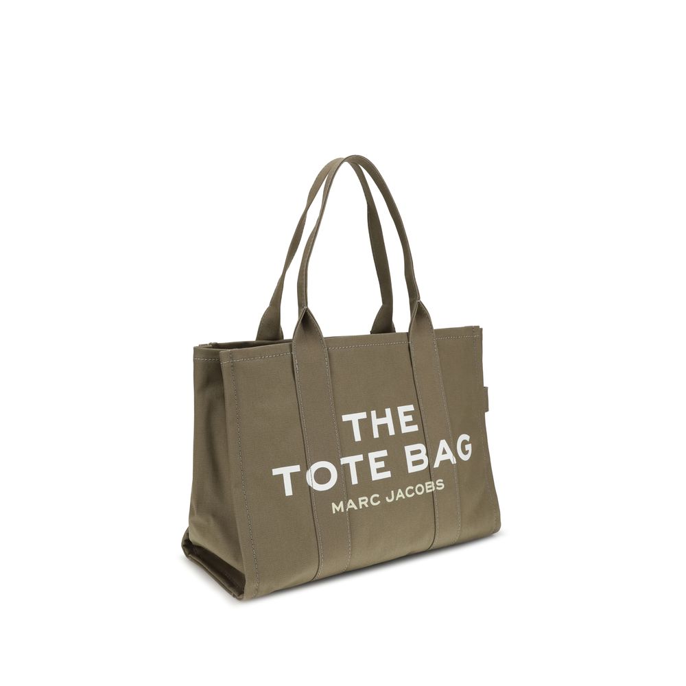 Borsa a tracolla in cotone bicolore Marc Jacobs