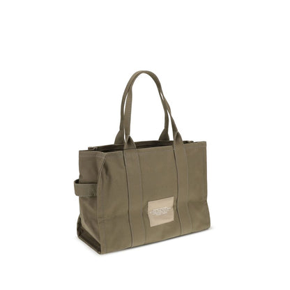 Borsa a tracolla in cotone bicolore Marc Jacobs