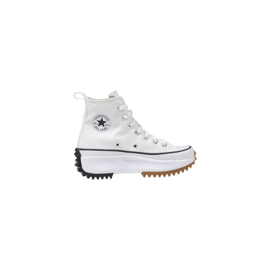 Sneakers alte in tessuto bianco Converse