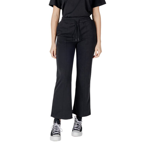 Converse Black Cotton Joggers (Workout Pants)