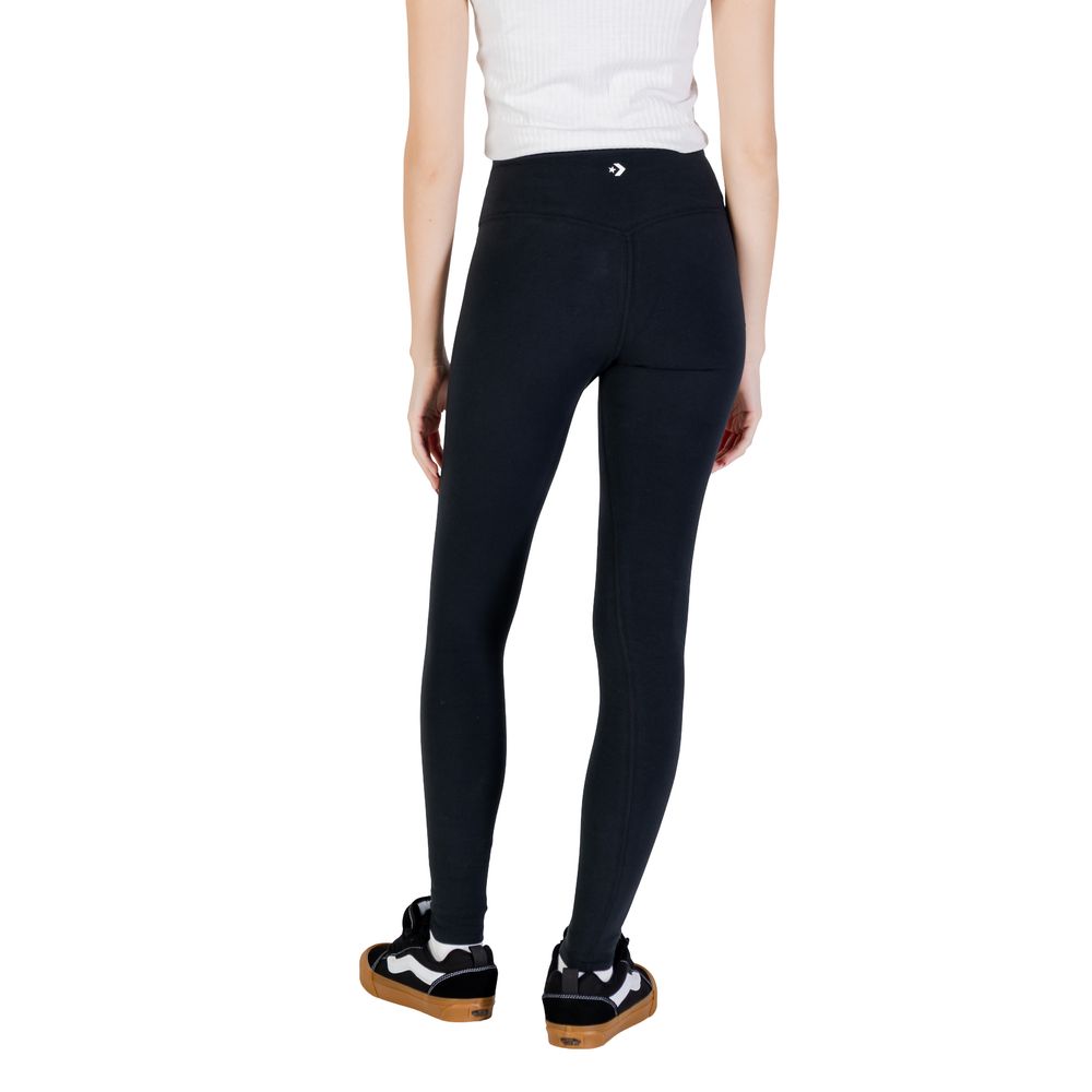 Leggings in cotone nero Converse
