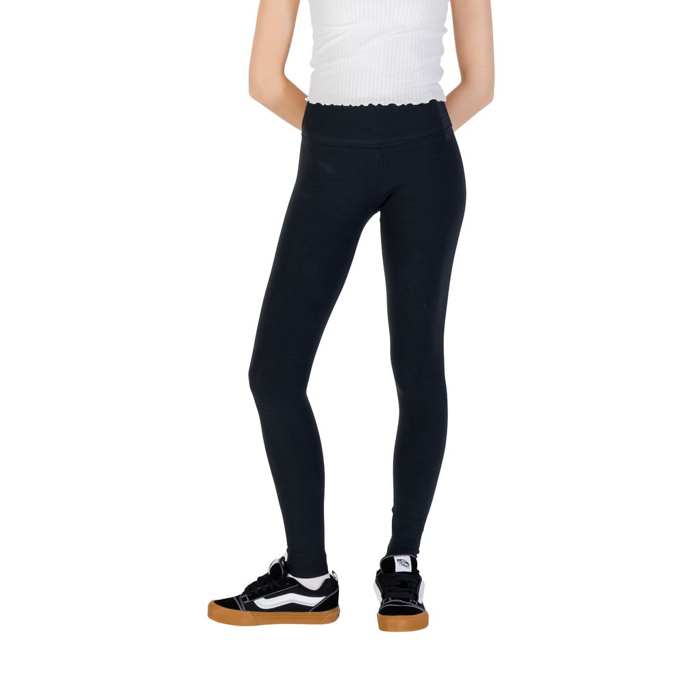 Leggings in cotone nero Converse