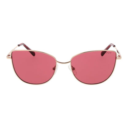 Occhiali da sole Gant in metallo oro rosa