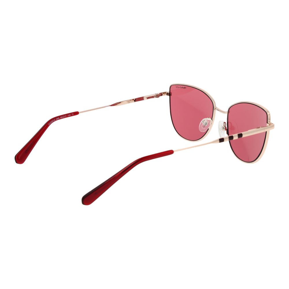 Occhiali da sole Gant in metallo oro rosa