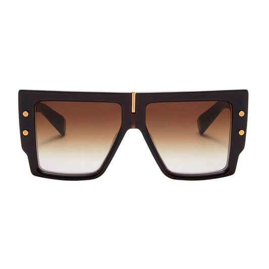 Occhiali da sole Balmain in acetato marrone