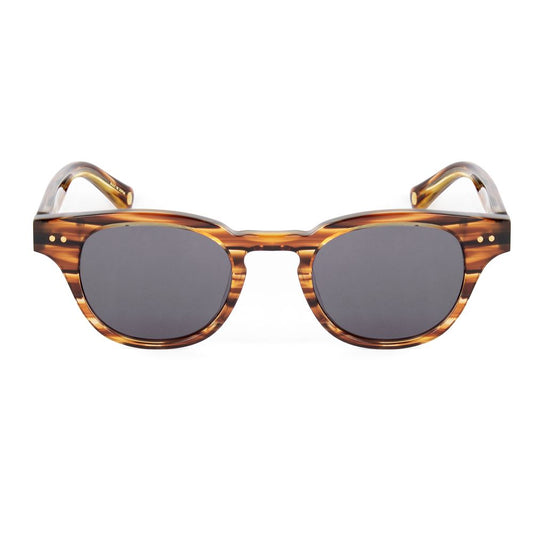 Occhiali da sole in acetato marrone Belstaff