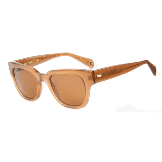 Occhiali da sole in acetato marrone Belstaff