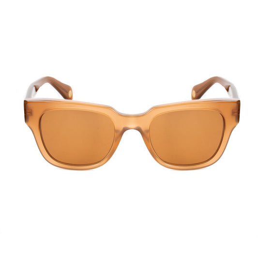 Occhiali da sole in acetato marrone Belstaff
