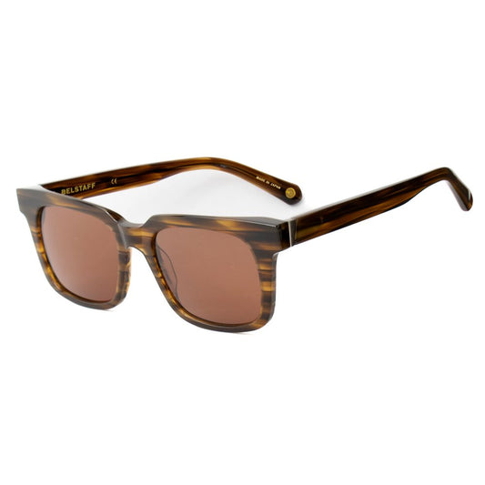 Occhiali da sole in acetato marrone Belstaff