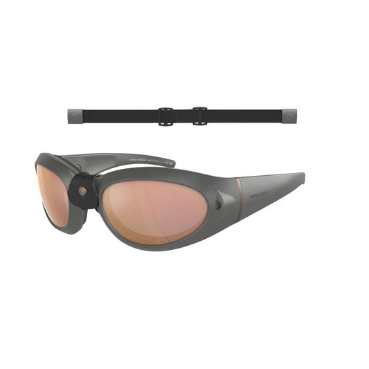 Occhiali da sole Giorgio Armani in acetato nero
