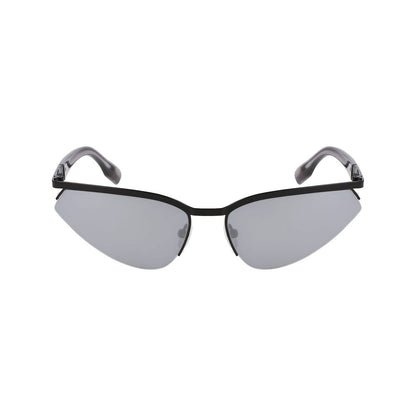 Occhiali da sole in metallo nero Karl Lagerfeld
