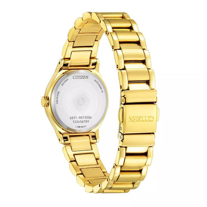 Orologio elegante Citizen in acciaio inossidabile dorato