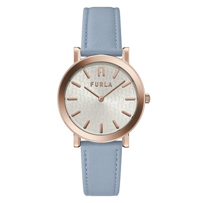 Orologio elegante Furla in pelle blu