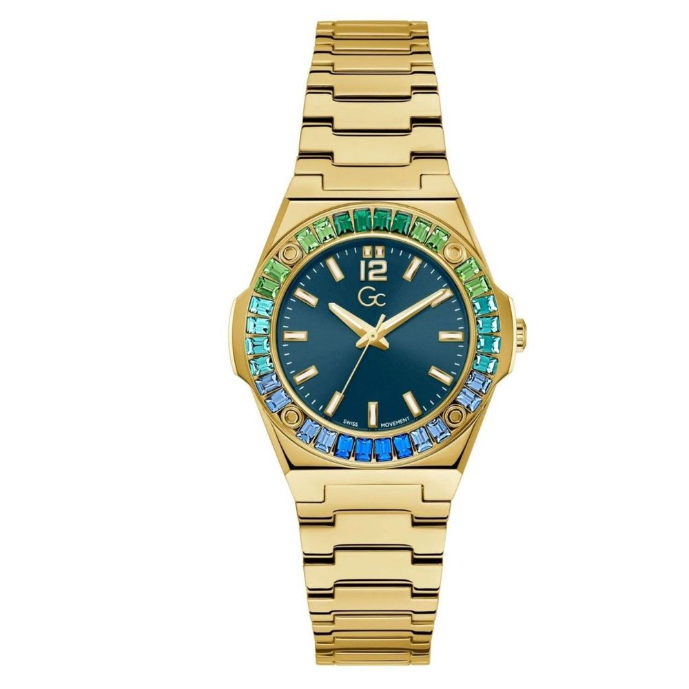 Orologio elegante in acciaio inossidabile GC Gold