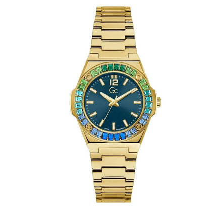 Orologio elegante in acciaio inossidabile GC Gold