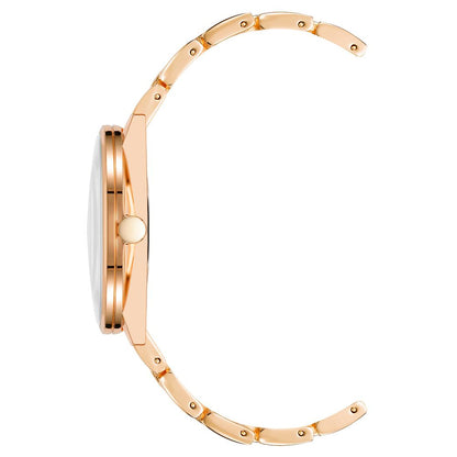Nine West Multicolor Metal Dress Watch