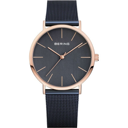 Orologio elegante BERING in acciaio inossidabile blu