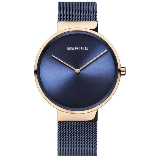 Orologio elegante BERING in acciaio inossidabile blu