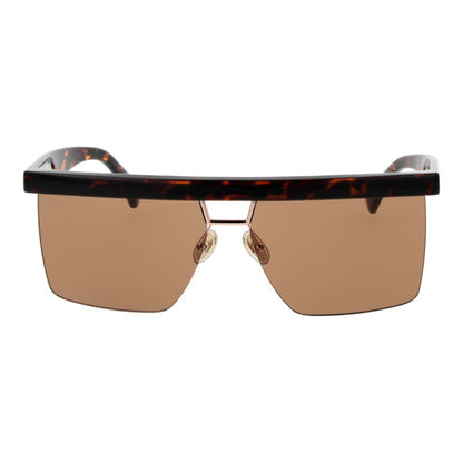 Occhiali da sole in plastica marrone Max Mara