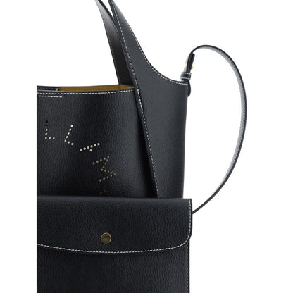 Borsa a tracolla in poliammide nera Stella McCartney