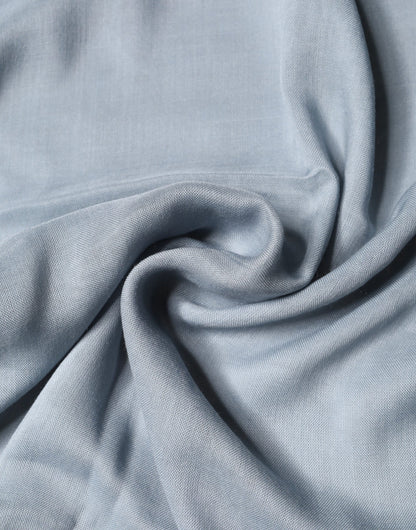 Scialle in maglia di cashmere azzurro chiaro Dolce &amp; Gabbana