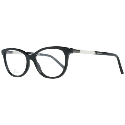 Occhiali Swarovski in metallo nero e plastica (montature)