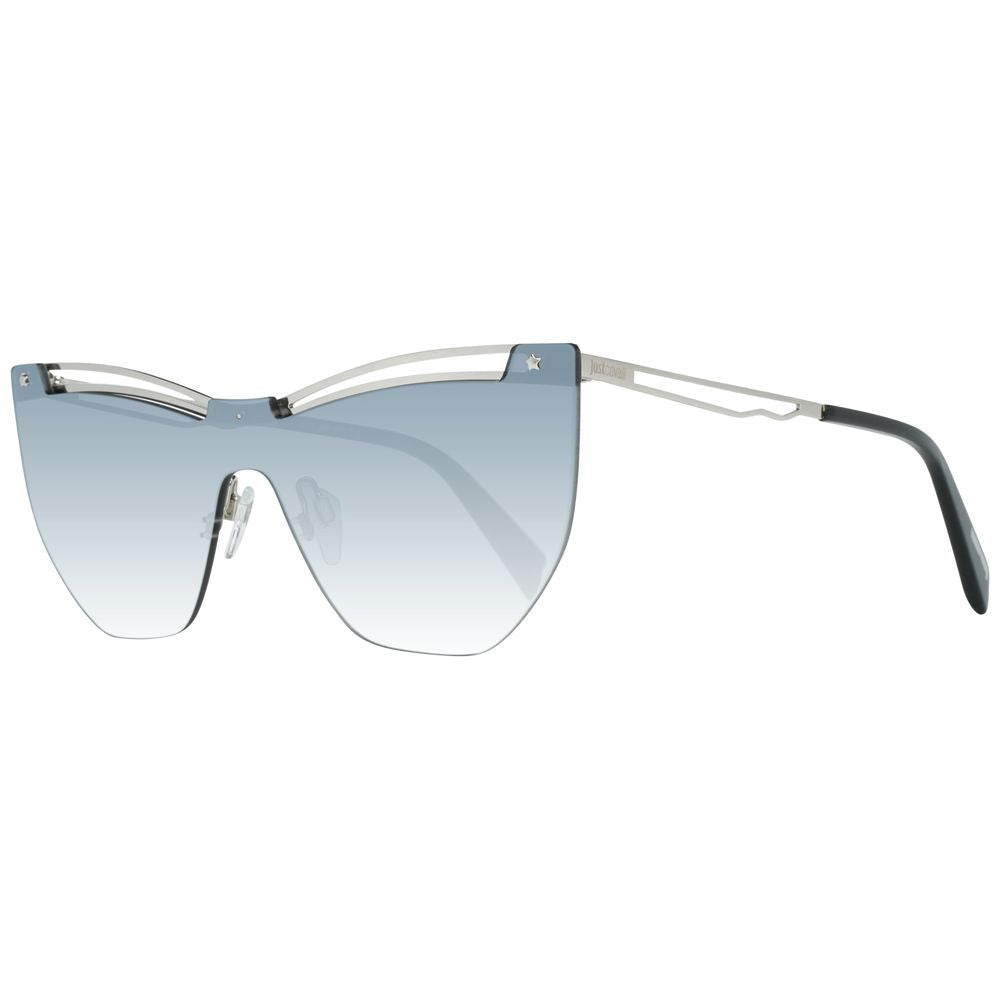 Occhiali da sole in metallo argentato Just Cavalli