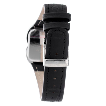 Orologio elegante in pelle nera Laura Biagiotti