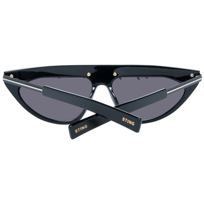 Occhiali da sole Sting in plastica nera