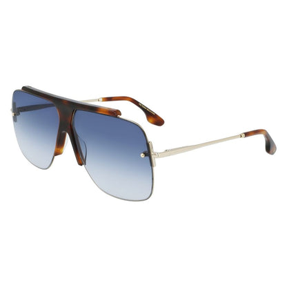 Occhiali da sole in acetato marrone Victoria Beckham